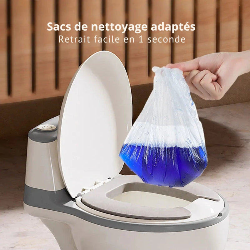 Pot d’Apprentissage Enfant avec Musique de Chasse d’Eau gris3